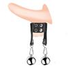 Stainless Steel Scrotum Binding Device JJ Exercise Delay Testicle Weight-Bearing Stretch Pendant Adult Sex Toys Supplies