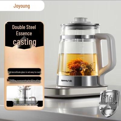 Joyoung K18D-WY196 1.8L Glass Electric Health Pot CN Plug (adapter Included)