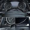 3 Pieces Black Titanium Interior Dashboard Panel Meter Surround Cover Molding Trim for Camry XV70 2018 2019 2020 2021