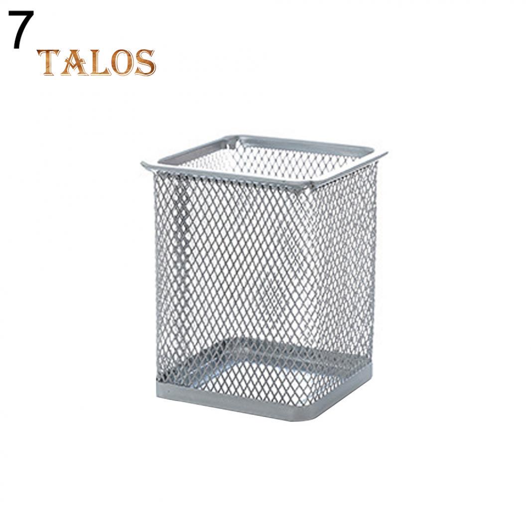 

Канцелярский органайзер для карандашей и ручек серебряный