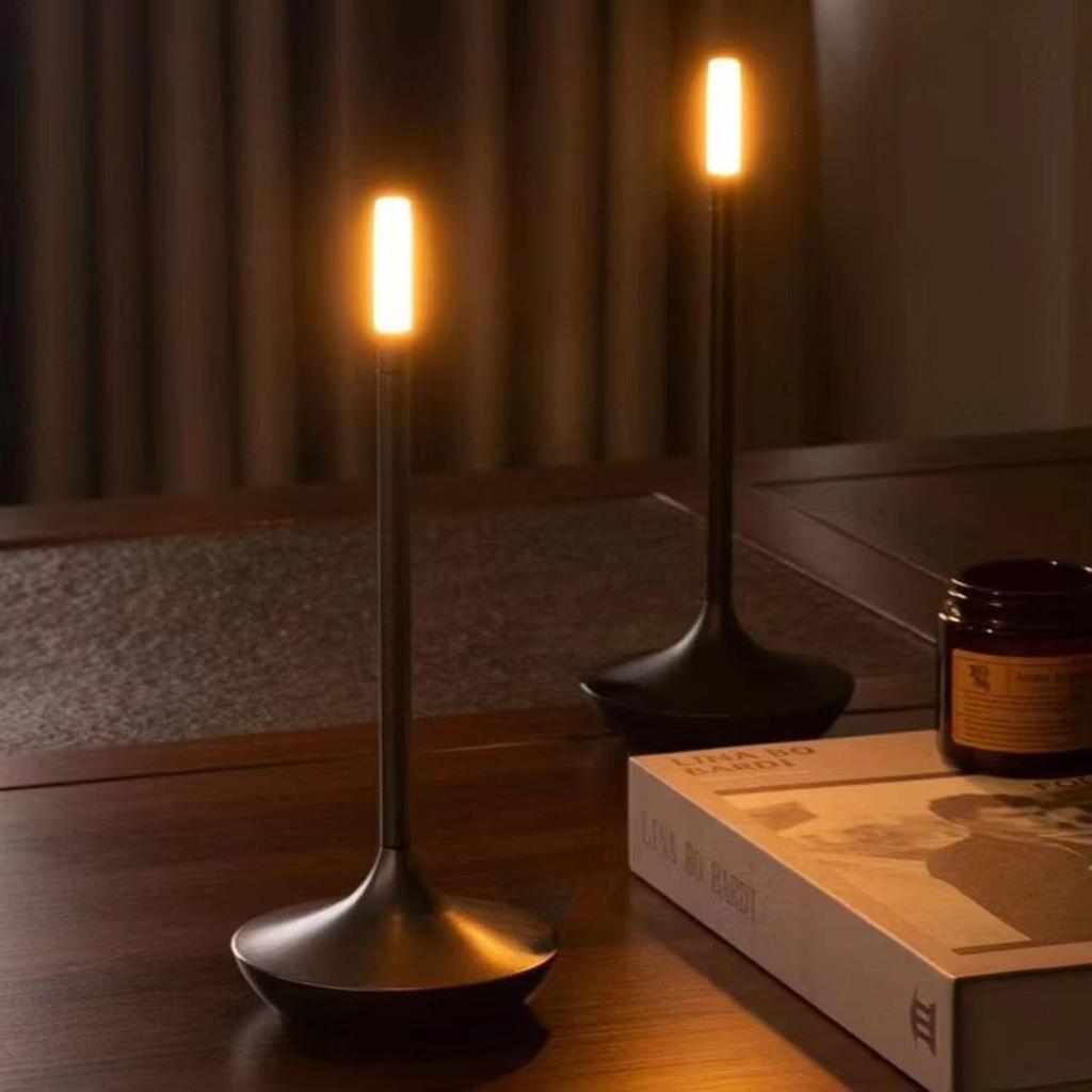 Cordless Table Lamp – Rechargeable Touch Lamp with 3 Light Modes & Dimmable Brightness | Long Press To Dim, Portable Night Light