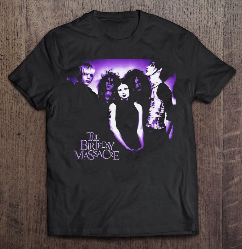 Футболка The Birthday Massacre Унисекс Мужская Женская TL619 Унисекс Футболка XXXL