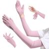 Yihuilan Summer UV Protection Arm UPF Cool To the Touch Long Full Coverage To the Sun UV Hand Perfect for Detailed and Unisex Women's Covers, 50+
