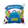 Pcs BacktoSchool Campus Themes Singlesided Printed Pillowcase Cushion Coversuitable For Living Roombedroomcar Decoration