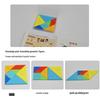 Magnetic Tangram 28cm Extra-Large Geometric Puzzle - Shape Recognition & Math Teaching Tool