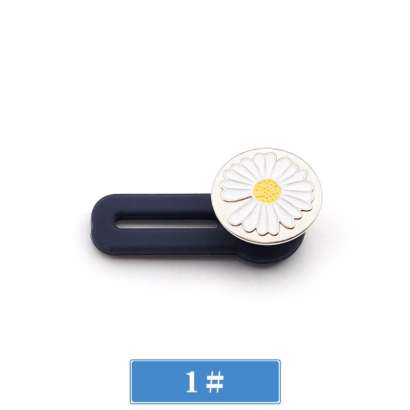 Adjustable No-Sew Waist Extension Button for Jeans