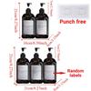 Lock Empty Pump Bottle Hand Press Bath Lotion Container Wall Mounted Soap Dispenser  Hotel