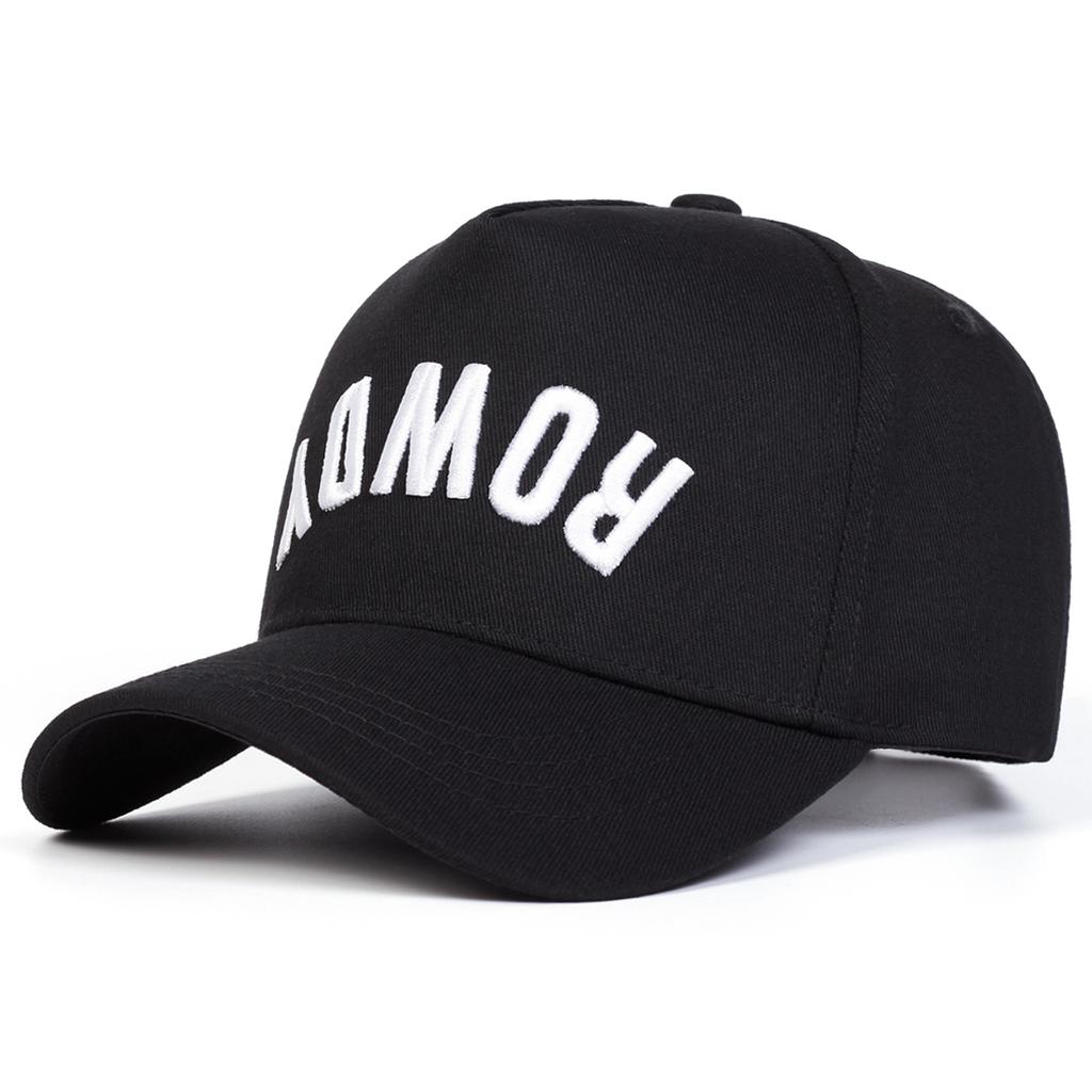 Unisex ROWDY Letter Embroidery Baseball Caps Spring Autumn Outdoor Adjustable Casual Hats Dad Hat Sunscreen Hat