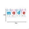 Alphabet Learning Calendar And Flash Cards Bundle for Kids