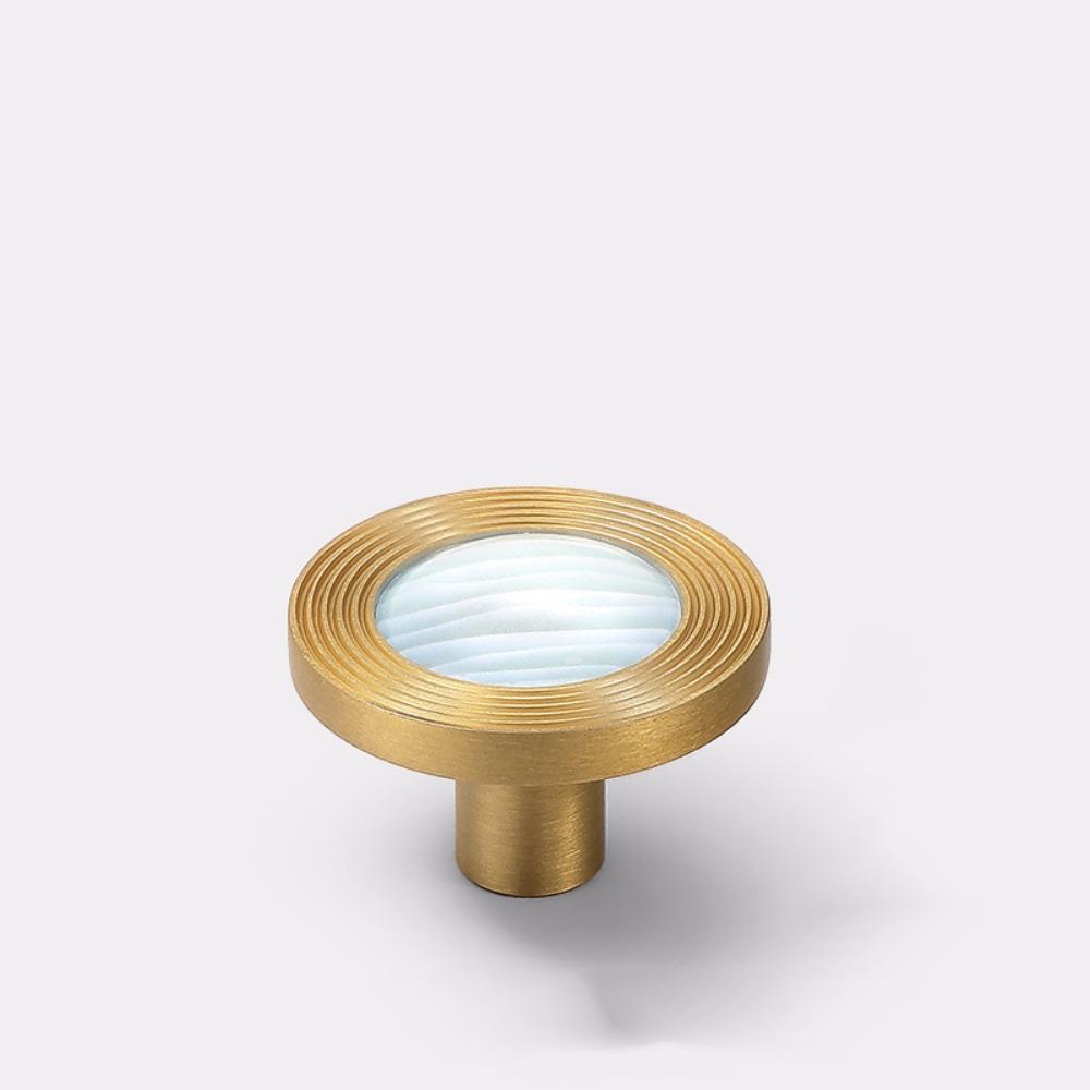 

Медная хрустальная ручка Звезды Латунная ручка текстура Цветная ручка шкаф Style-B