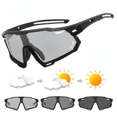 Photochromic Cycling Glasses Men's and Women's Polarized Bike Eyewear Mountain MTB Cycling UV400 Sunglasses Bicycle Road Goggles