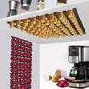 Plastik-Kaffeekapselständer Magnetischer Kaffeepod-Aufbewahrungs-Organizer Küchenzubehör