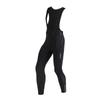 Mens Winter Fleece Cycling Tights With Suspender Straps Warm Thermal Bike Pants Road
