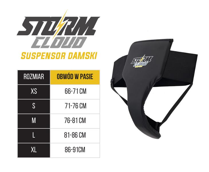 StormCloud Women's Boxing Suspension - Groin Protector M