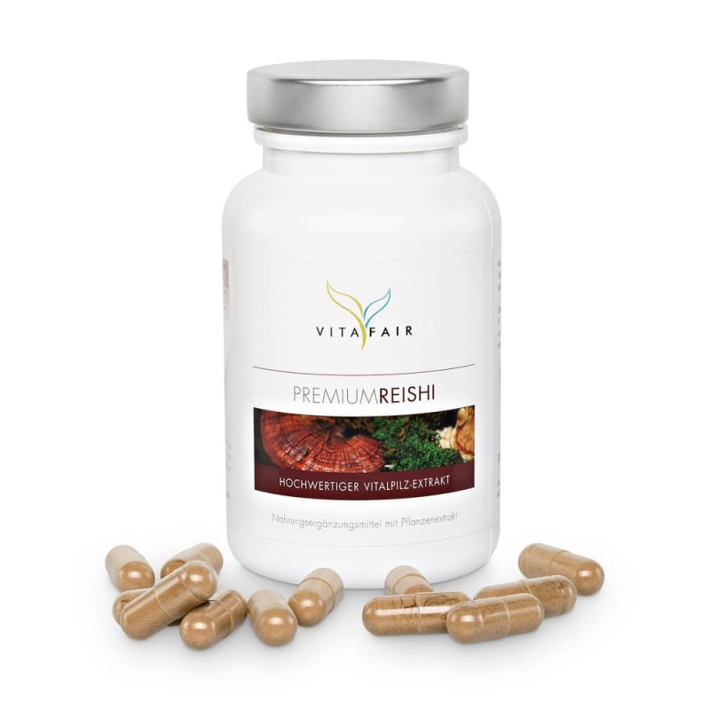 

Vitafair Premium Reishi Mushroom Extract 100 Capsules