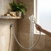 Runder Design-Ring-Form Duschkopf Erhöht den Wasserdruck Dusche Hotel Badebereich
