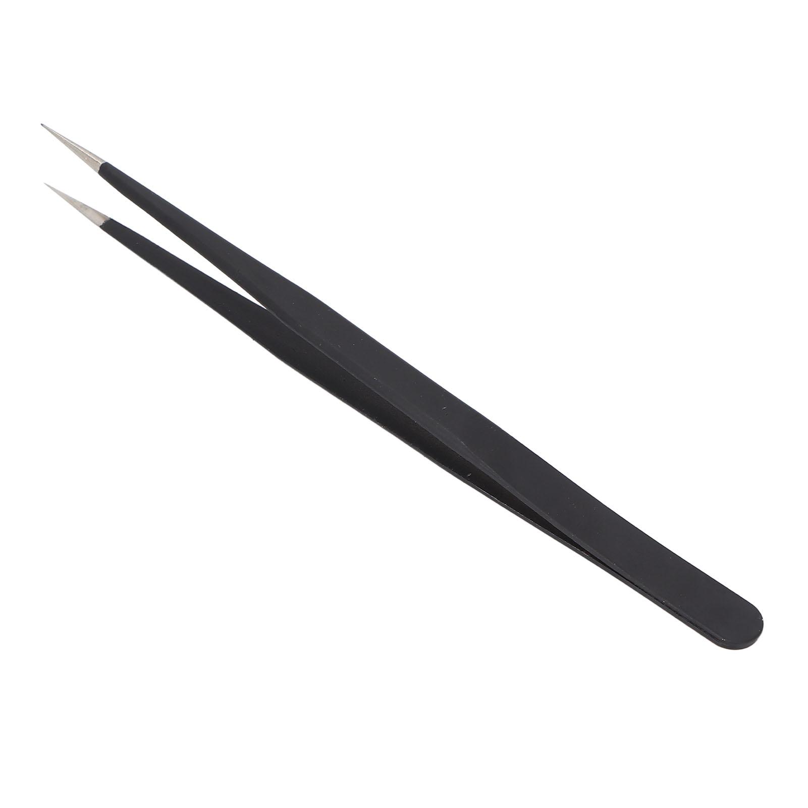 

Nail Tweezers Multifunctional Durable Rustproof Exquisite Double Headed Design Tweezers for Home