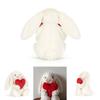 Jellycat Plush Rabbit Toy With Heart Decoration For Kids Gift And Collectible Comfort