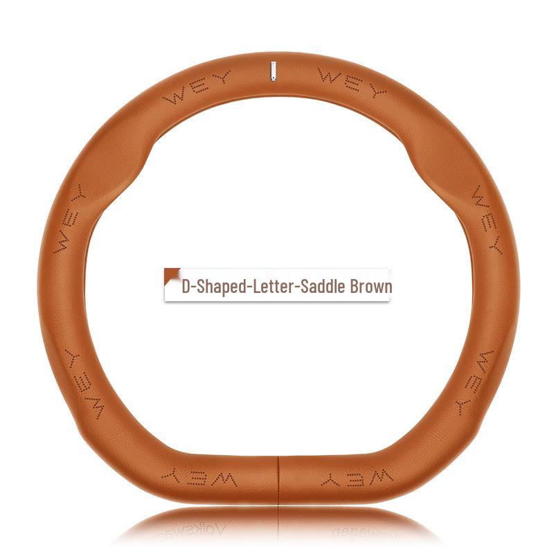 Genuine Leather Steering Wheel Cover for Great Wall WEY Mocha, VV6, VV5, VV7GT, Macchiato, Latte