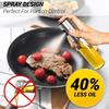 Glass Oil Spray Bottle Oil Spray Bottle for Cooking Kitchen Olive Oil Sprayer for Camping BBQ Baking Vinegar Soy Sauce Bottle