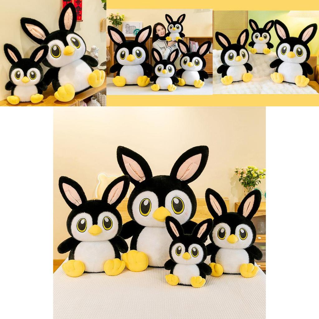 Adorable Wake-up Penguin Plush Toy For Kids Perfect Birthday Gift Soft Ocean Animal