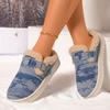 Women's Canvas Mule Clogs Closed Toe Cork Footbed Slide Slippers Ladies Fashion Print Trimmed Fringe Birken Sandals