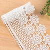 3 Yards/Roll White Black Lace Flower Trim, DIY Ribbon, Dress Decor, Sewing Craft, Trim & Embellishments