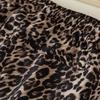 Sommer-Strandshorts für Herren in Übergröße, elastische Taille, Leopardenmuster, lässige Shorts für den Sommer