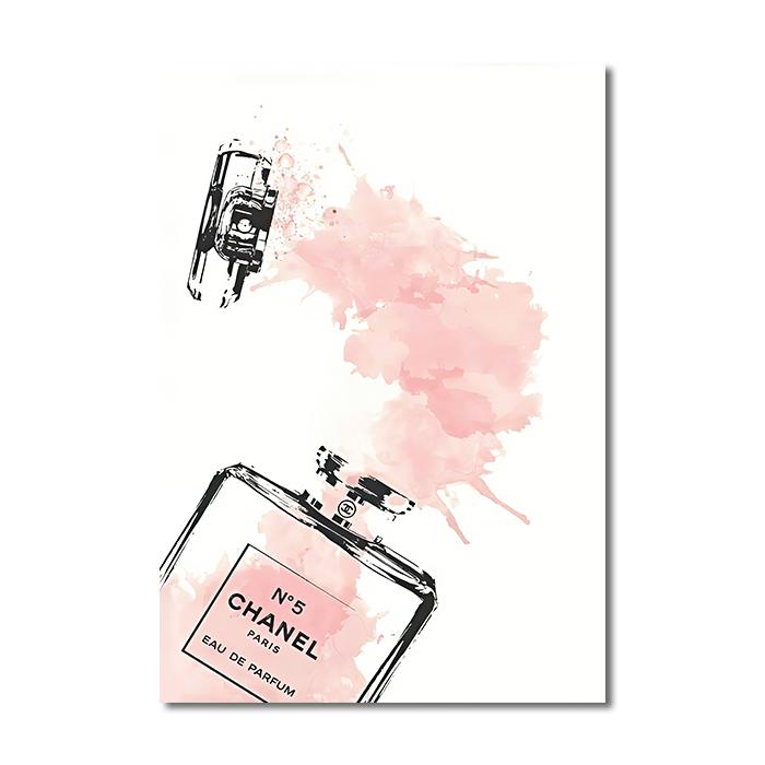 

Модный плакат с цветами для женщин, парфюмерия, настенная живопись на холсте, скандинавский принт, ресницы, губы, книги, картина, современный салон красоты, декор 20x30cm