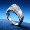 Luxury and Exquisite Personalized Temperament Ring, European and American Men's Fashionable and Creative High-end Atmospheric Ring