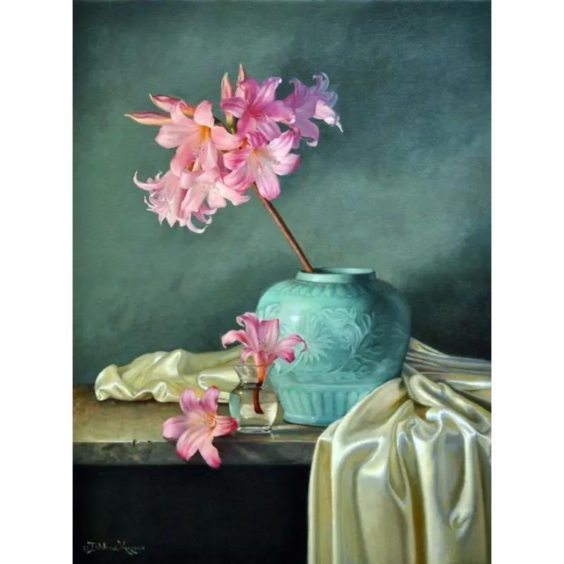 Vintage Still Life Print Retro Flowers Poster For Living Room Decor Aesthetic Peony Daisy Lily Flower Canvas Painting Wall Art