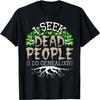 I Seek Dead People I Do Genealogy - Genealogist Ancestry T-Shirt