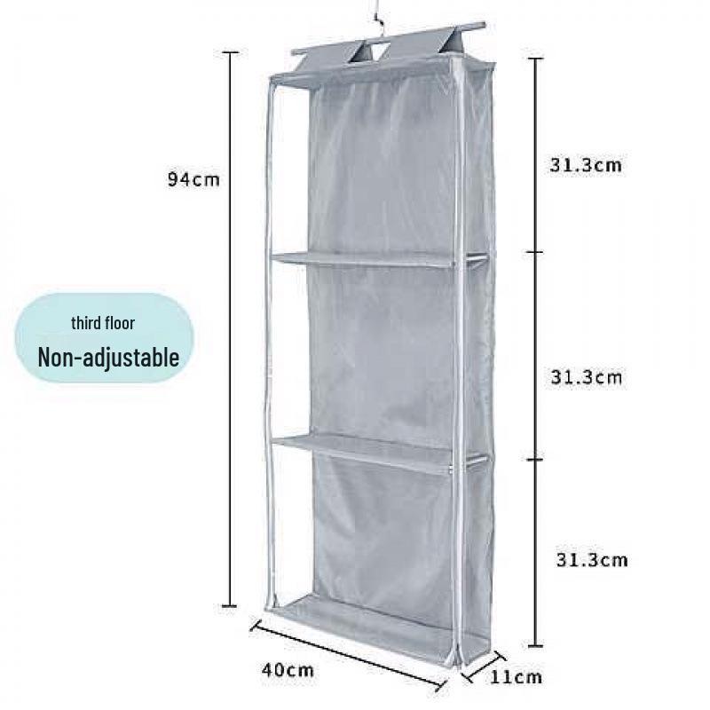Plush Doll Hanging Storage Bag: Moisture & Dust-Proof Door & Wall Organizer
