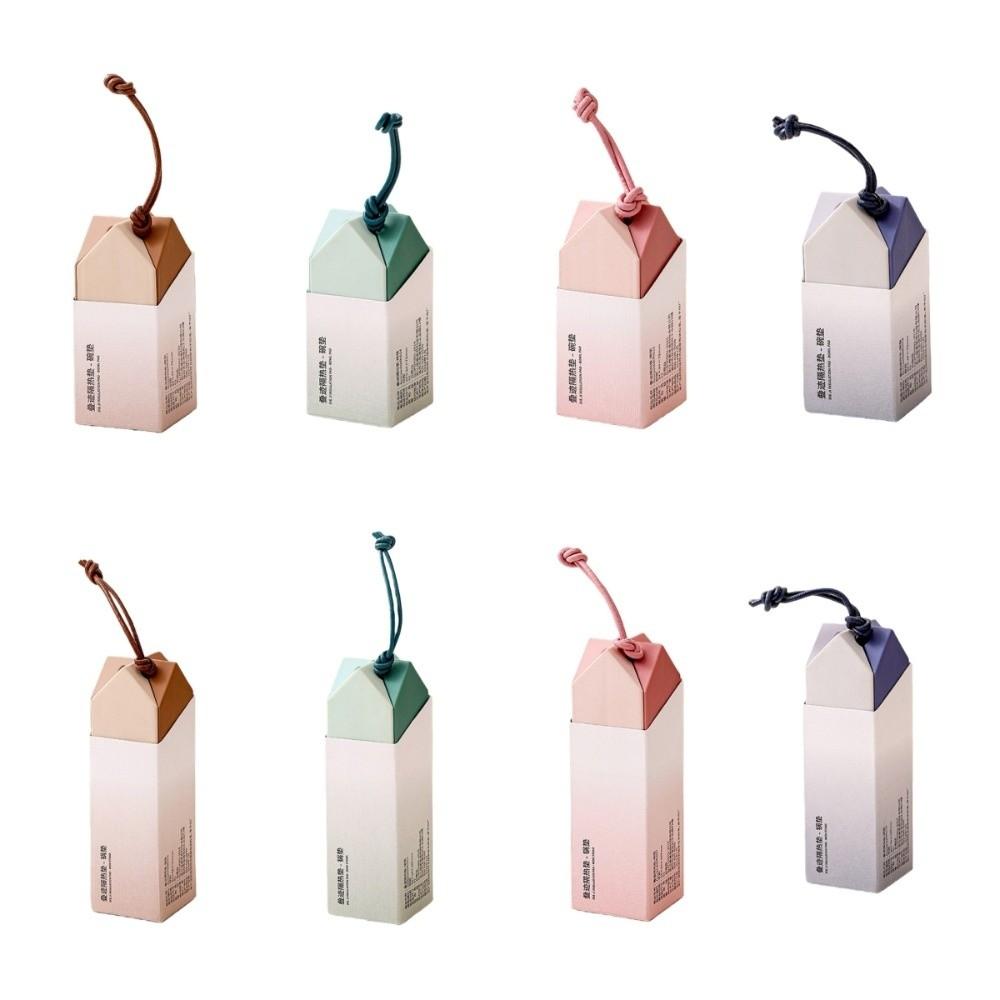 Waterproof Foldable Trivet Mat Stable Slip-Resistant Cup Mat Silicone Dining Pot Mat  Kitchen Use