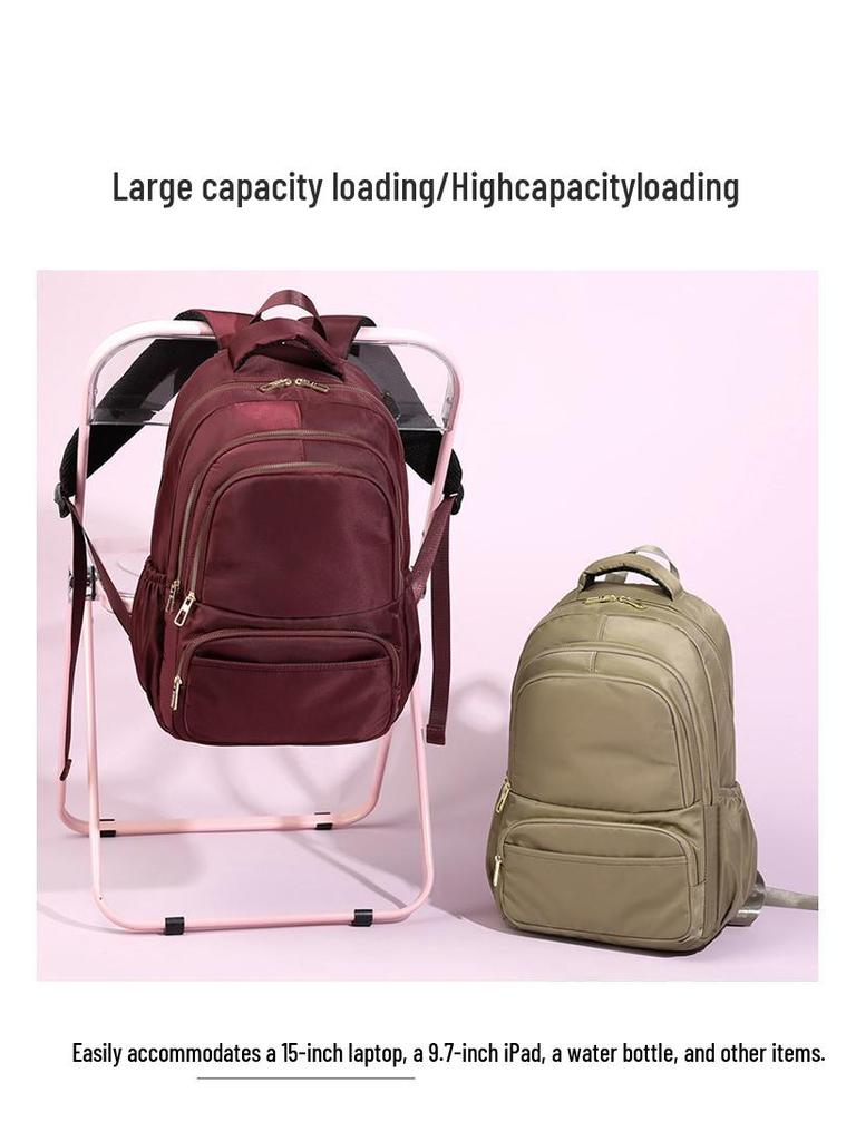 Clearance Anti-Theft Waterproof Backpack: Fashionable Oxford Cloth, Unisex, Large Capacity for Travel and Laptop