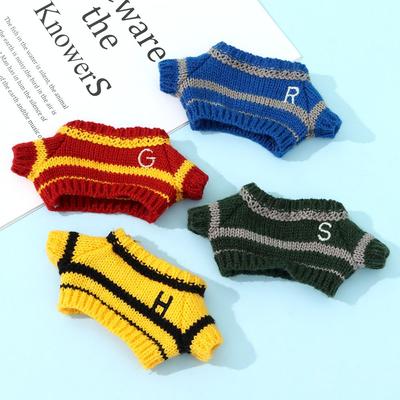 Doll Sweater for 20cm Plush Dolls Doll's Clothing Accessories Knitted Clothing Kids Toy Gifts Doll Supplies