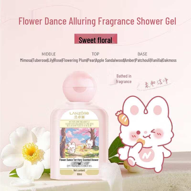 Lan Zhuli Fragrance Travel Shower & Hair Care Set