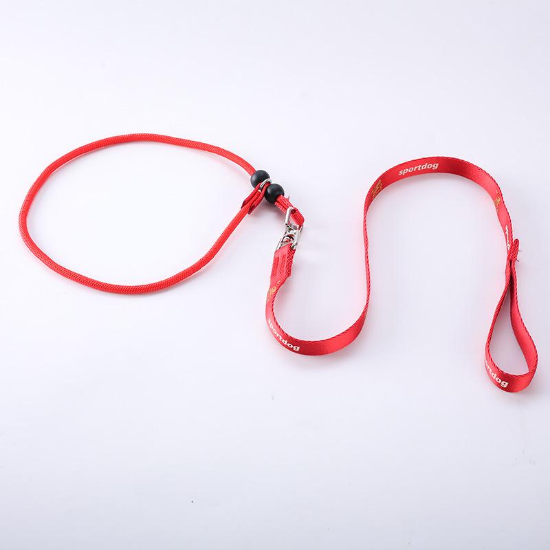 Professional Dog Training Choking Rope Training Dog Leash Medium and Large Dog P Rope Tighten The Explosion Proof Dog Leash