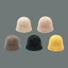 Outdoor Sunscreen Cap Korean Style Cap Fisherman Bucket Hat Autumn Winter Hat Knitting Wool Cap