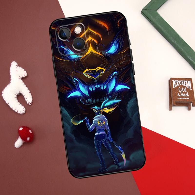 Kda Kaisa Ahri Akali Case For iPhone 13 12 11 14 15 Pro Max 7 8 Plus X XR XS Max 12 Mini SE 2020 2022 Cover Coque