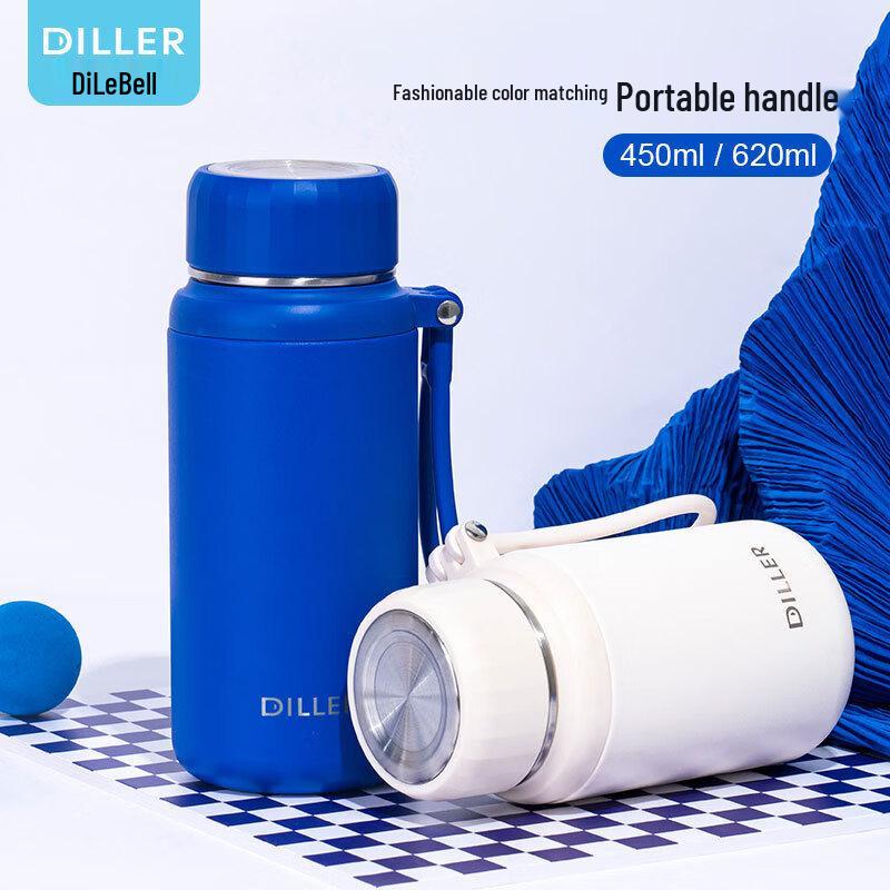 Diller 620ml Insulated Tea Infuser Water Bottle