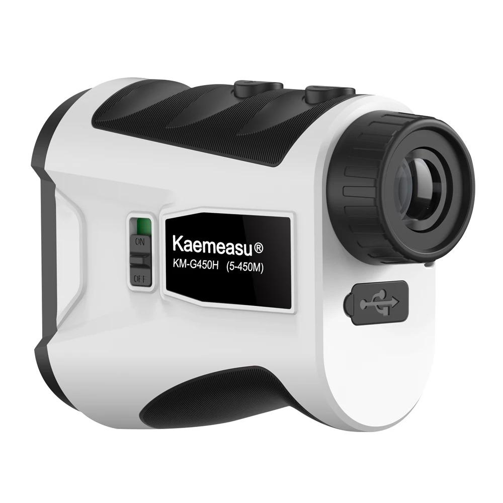 

KAEMEASU KM-G450H Golfing Range Finder 5-450m Laser Rangefinder White