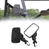 UTV ATV RearviewMirror Special-shaped Tube Round Tube Grooved Tube Universal Bracket Side Rear ViewMirrors