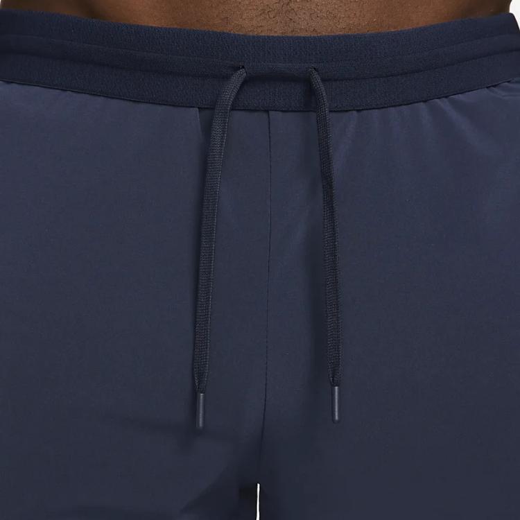 Nike Pro Dri-FIT Flex Vent Max Solid Logo Loose Fit Sports Shorts Men Shorts Navy-Blue DM5950-451