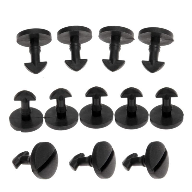 10Pcs Rear Bumper Tow Eye Cover Fastener Clips for Sport 06-09 Discovery 3 4 DYR500010 Replacement Tow Eye Cover Clips