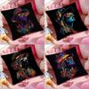 Luxurious illustration spell Pillow Case Soft Plush Fabric DoubleSided Printed Cushion Cover Warm Winter Sofa Pillow Case