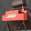 Multifunctional Backseat Cup Holder with Hook Car Back Seat Tissue Box  Automotive Interior