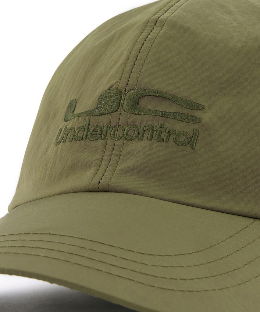 Eondeokeonteulol Summer Nylon Long Brim Soft Top Deep Logo Ball Cap Unisex Baseball Cap Uc Duplex / Nylon B B / Olive