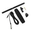 Condenser Shotgun Microphone Cardioid Professional Camera Microphone with 3 Pin XLR Connector for Digital SLR Camcorder