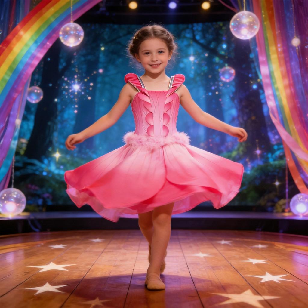 Fairy Costume For Kids Adults Flower Elf Cosplay Dress For Halloween And Parties